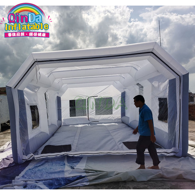 Customized Size Durable Portable Car Garage Paint booths Inflatable Portable  Spray Booth Tent - AliExpress